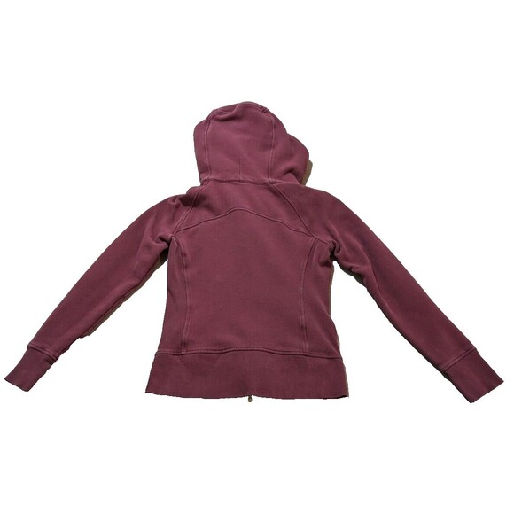 Lululemon Women's Scuba Hoodie Limited Edition Rust Color Thumbholes Size 6 - Picture 2 of 11